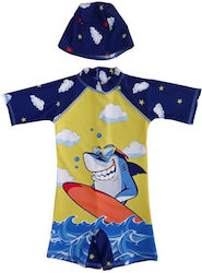 Beboulino Kids Swimwear One-Piece Blue