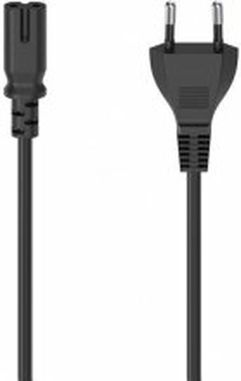 HAMA Euro - IEC C7 Power Cord 1.5m Black 00223273
