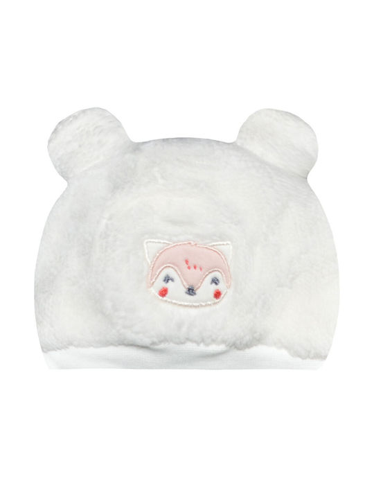 Energiers Kids Beanie Fur Ecru