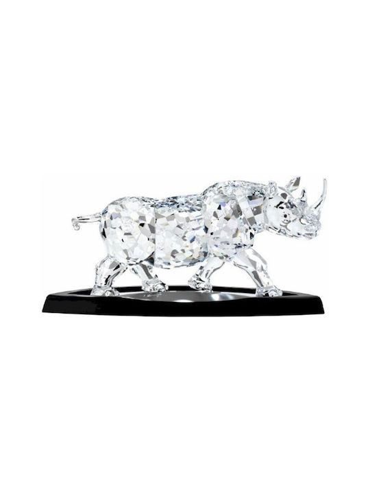 Swarovski Dekoratives Tier aus Kristall Rhinoceros 2008 Numbered Limited Edition 31.3cm 1Stück