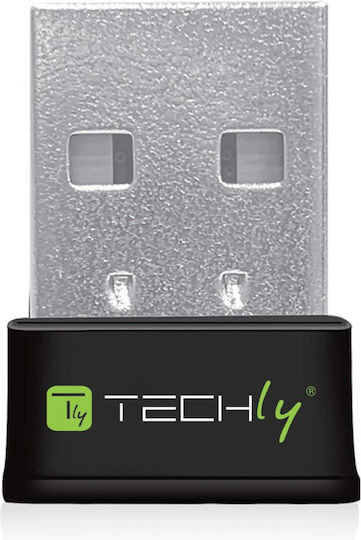 Techly 109252 Αντάπτορας Δικτύου USB με Ασύρματη Σύνδεση Wi-Fi 600Mbps
