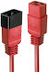 Lindy IEC C19 - IEC C20 Cable 1m Red (30123)