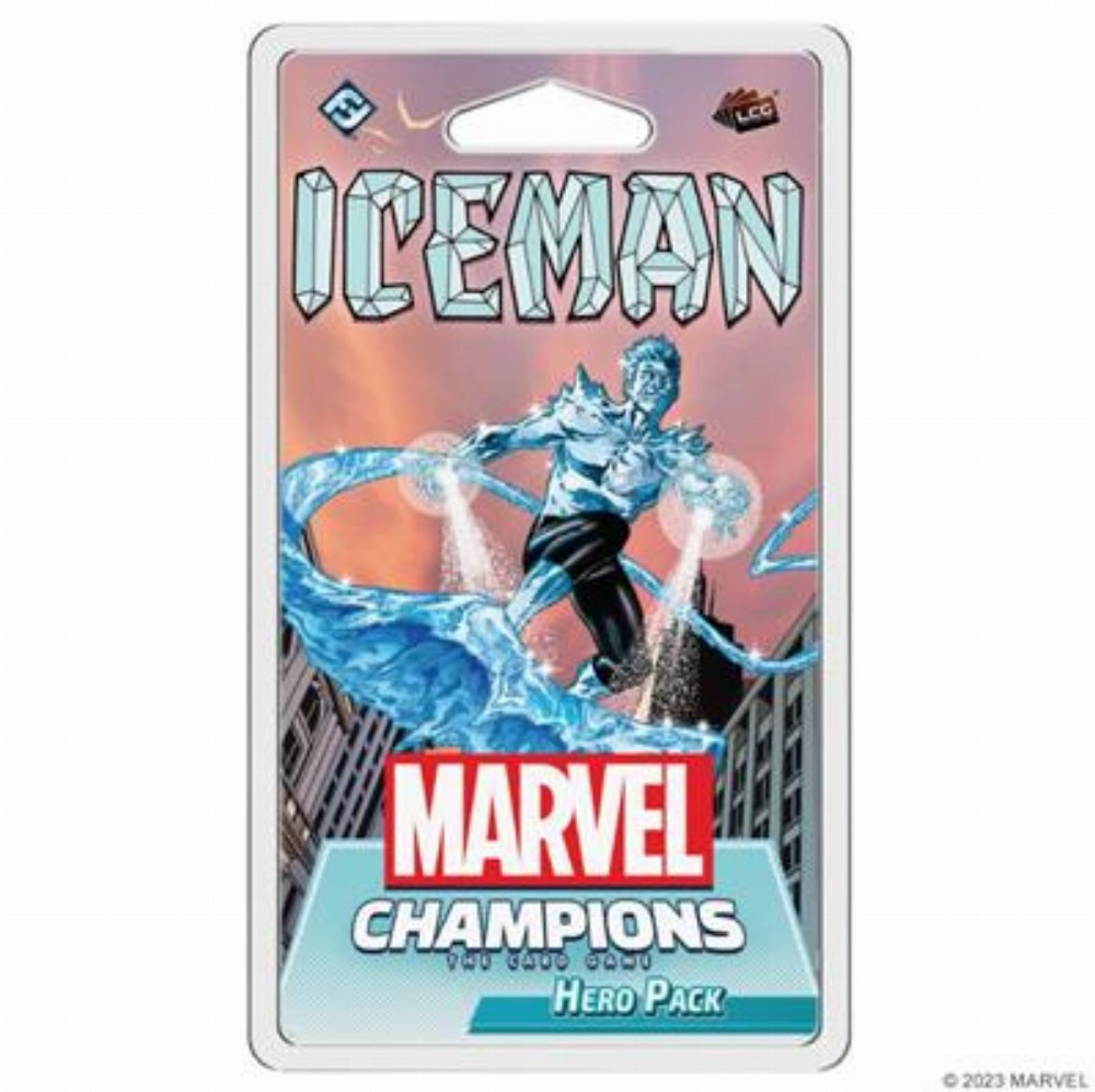 Fantasy Flight Marvel Champions: Joc De Carti - Pachet Erou Iceman