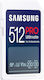Samsung Pro Ultimate SDXC 512GB U3 V30 UHS-I 200MB/s