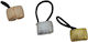 Ro-Ro Accessories Гумен Ластик За Коса Розово Злато