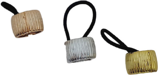 Ro-Ro Accessories Гумен Ластик За Коса Розово Злато