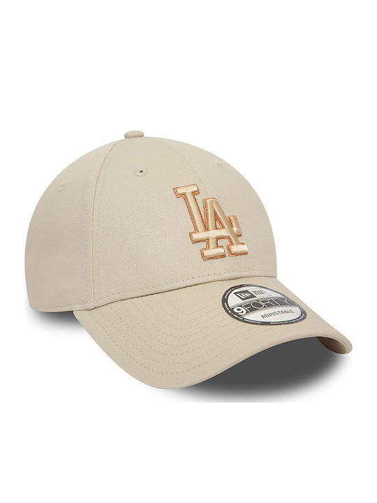 New Era Metallic Outline 9forty Ανδρικό Jockey Μπεζ 60435145