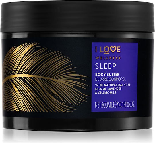 I Love Cosmetics Wellness Sleep Ενυδατικό Butter Σώματος 300ml
