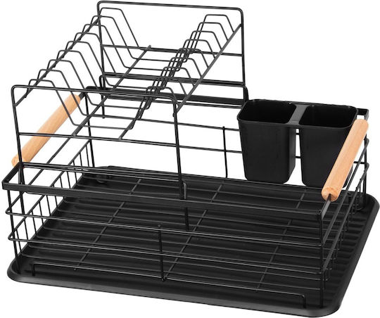 Brunbeste Scurgător De Chiuvetă Metalic Negru 41x30x27.5cm