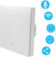 Smart Wall Switch Lighting One-Way with Frame White