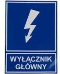 Ergom Placă de avertizare Risc de șoc electric Set 10buc