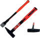 AWTools Σφυρί 200gr με Λαβή Fiberglass AW32002