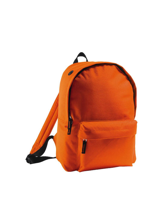 Sol's Schulranzen Rucksack Junior High-High School in Orange Farbe