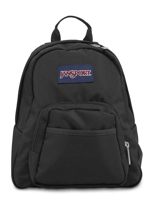 Jansport Σχολική Τσάντα Πλάτης Γυμνασίου - Λυκείου σε Μαύρο χρώμα 10lt