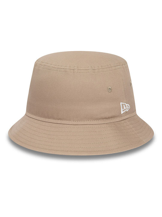 New Era Essential Tapered Textil Pălărie pentru Bărbați Stil Bucket Bej