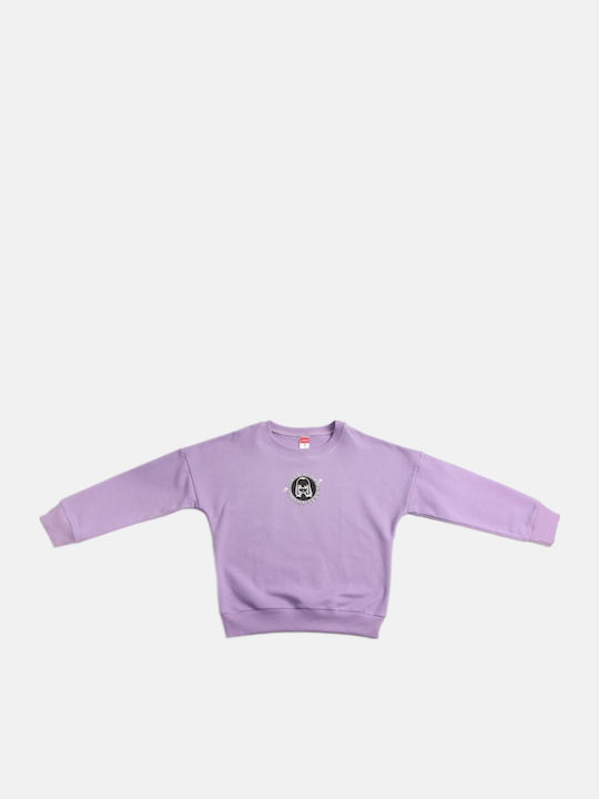 Παιδική Μπλούζα Μακρυμάνικη Lilac Summer Paradise