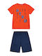Kinder-Set mit Shorts Sommer 2Stück Orange