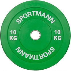 Sportmann Set Discuri Cauciucate 1 x 10kg Ø51mm