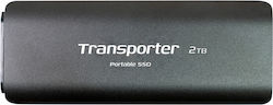 Patriot Transporter 2TB USB 3.2 SSD Stick cu conexiune USB-C Negru