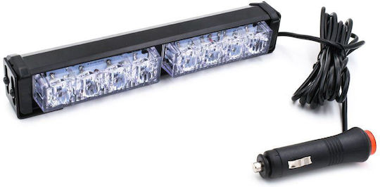Φάρος Αυτοκινήτου LED 12V 24cm με Λευκό Φωτισμό
