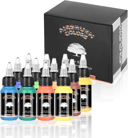 Sagudio Sagudio Model Making Paint Set 30ml 12pcs