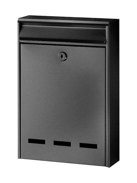 Bormann BMB1001 Cutie Poștală Metalic în Culoarea Gri 30x20x5cm