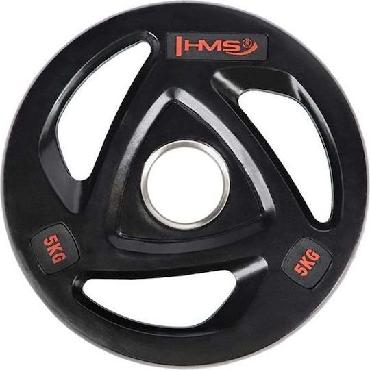 HMS Set of Plates Rubber 1 x 5kg Ø51mm with Handles