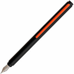 Pininfarina Segno Fountain Pen Fine Orange of Aluminum with Orange Inkjet