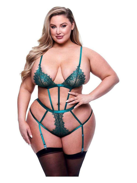 Baci Lingerie Sexy Bodysuit Verde