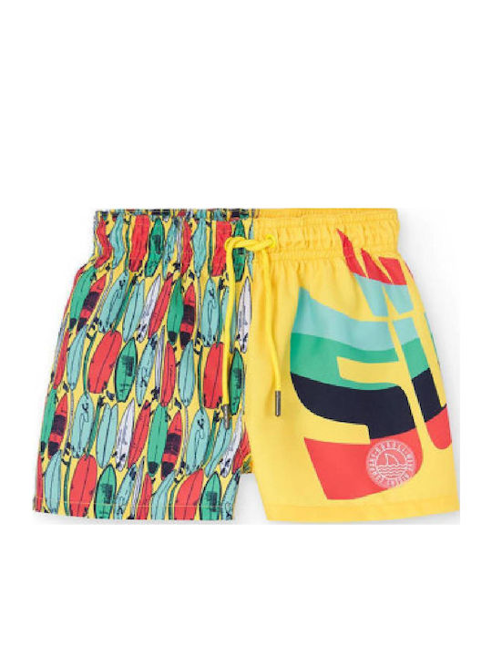 Boboli Kids Swimwear Swim Shorts Yellow