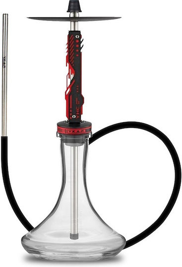 Y.K.A.P. Narghilea Neo Mod Sens unic Roșu 52cm