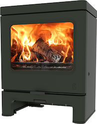 Charnwood Skye 7 - Low stand Metallisch Holzofe...