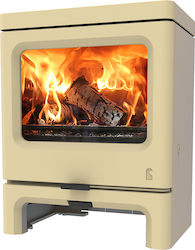 Charnwood Skye 7 - Low stand Metallisch Holzofe...