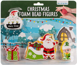 Out of the Blue Foam Putty Snowman Διακοσμητικό Μπλε 4τμχ Foam Putty Santa Out of the Blue Foam Putty Snowman Διακοσμητικό Μπλε 4τμχ Foam Putty Santa