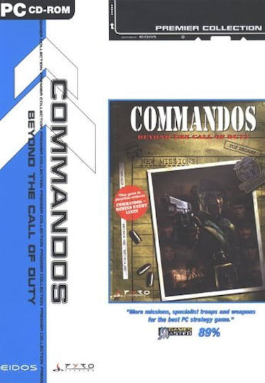 Commandos Beyond The Call Of Duty PC Game (Used)