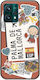 Ticket To Palma De Mallorca Back Cover Silicon Multicolor (Realme 9 5G / 9 Pro)
