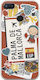 Ticket To Palma De Mallorca Back Cover Silicone Multicolour (Xiaomi Mi 8 Lite)