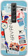 Ticket To Havana Umschlag Rückseite Silikon Mehrfarbig (Ehre 20 Lite)