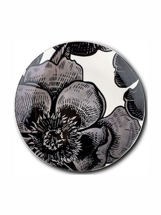Nava Plate Desert made of Porcelain White with ...