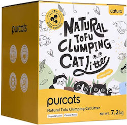 Cature Pure Tofu Clumping Cat Litter Milky Scent Katzenpellets 18Es