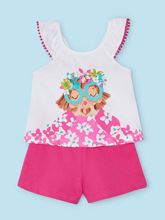 Mayoral Kinder-Set mit Shorts Sommer 2Stück Fuc...