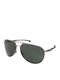 Carrera Unisex Sunglasses with Grey Metallic Frame and Grey Lenses 030/S R80/QT