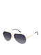 Carrera Men's Sunglasses with Gold Metal Frame and Gray Gradient Lens 3005/S RHL/9O