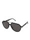 Carrera Unisex Sunglasses with Black Horn-Rimmed Frame and Grey Polarized Lens 315/S 003/M9