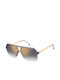 Carrera Men's Sunglasses with Gray Frame and Gold Gradient Mirror Lens 1066/S KB7/FQ