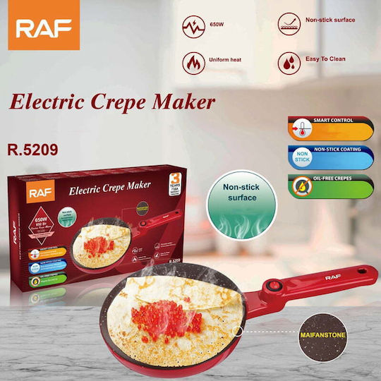 Raf Crepe Maker Blue 600W