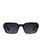 Meller Sonnenbrillen mit Schwarz Rahmen und Schwarz Polarisiert Linse LW-TUTCAR