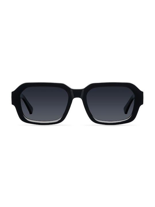 Meller Sunglasses with Black Plastic Frame and Black Polarized Lens MR-TUTCAR