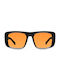Meller Sonnenbrillen mit Schwarz Rahmen und Orange Linse DEL-TUTORANGE