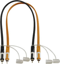 Hilec CALIN255 2x RCA male - 2x RCA male 1m